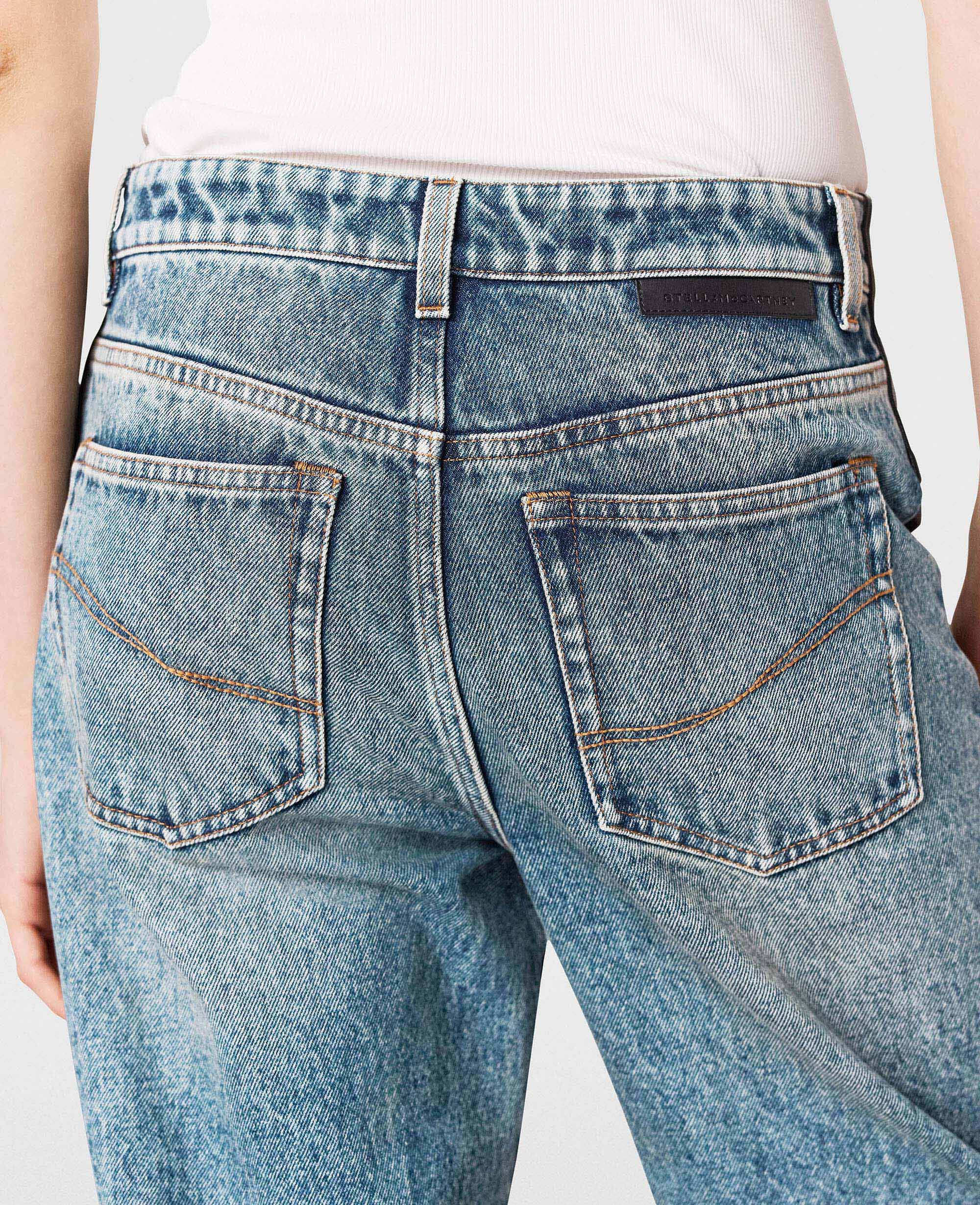 Lace-Up Vegan Chap Jeans