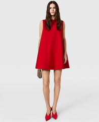 Envers Satin A-Line Mini Dress