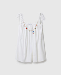 Bead-Embellished Mini Dress