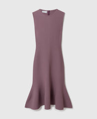 Compact Knit Peplum Dress
