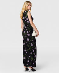 Mesh Twisted Floral Dress