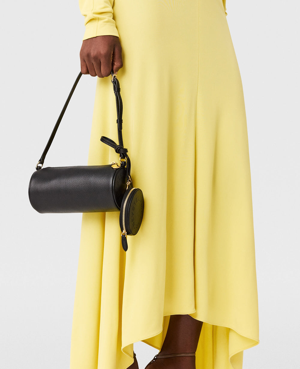 Pleated Jersey Long-Sleeve Maxi Dress
