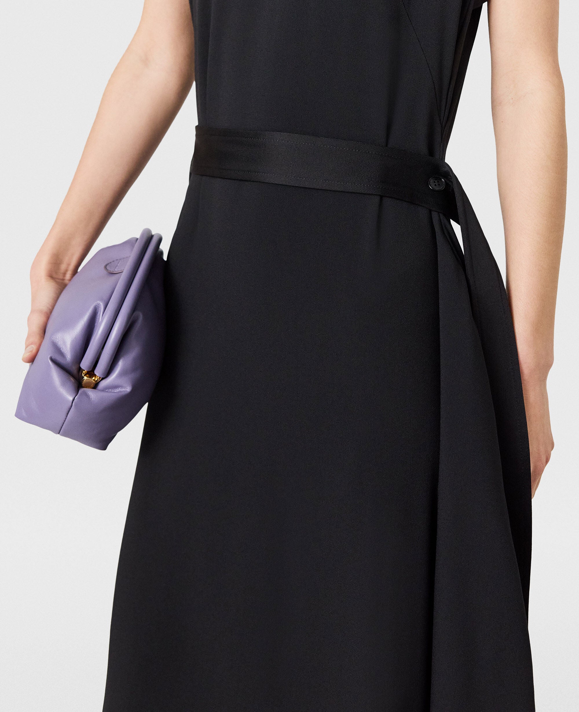 Envers Satin Long Shift Dress