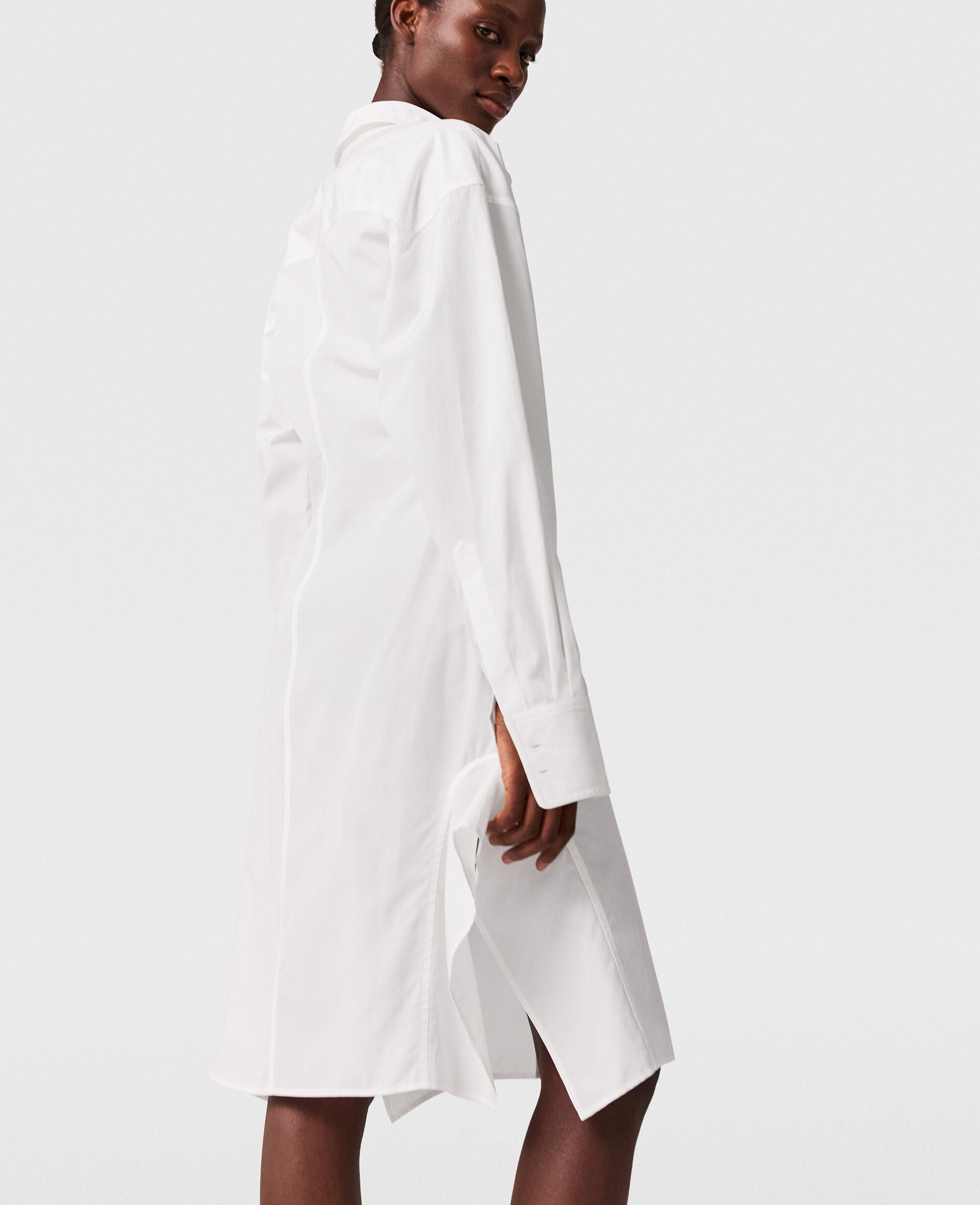 Long-Sleeve Shirt Dress