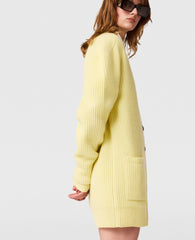 Chunky Knit V-Neck Cardigan