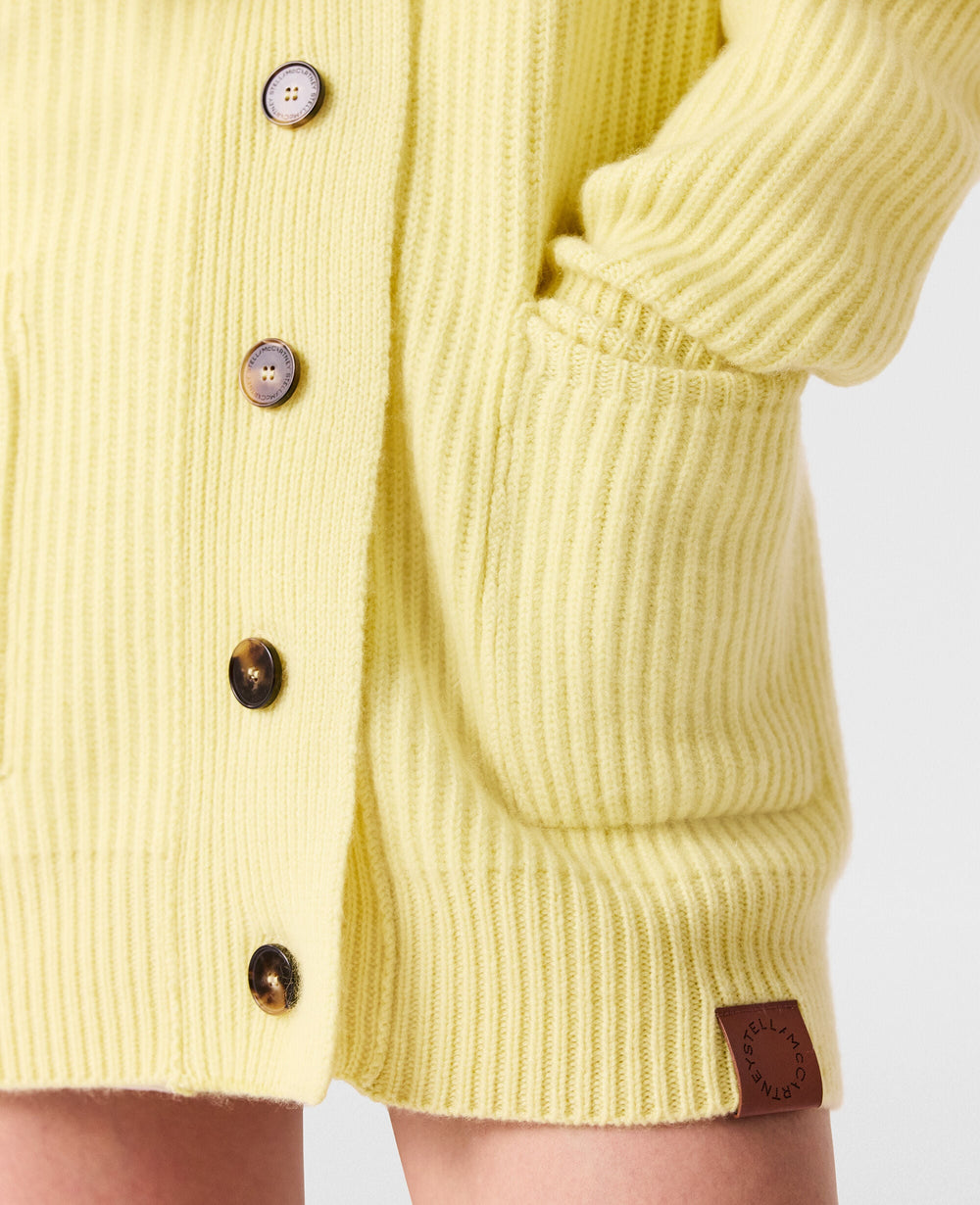 Chunky Knit V-Neck Cardigan