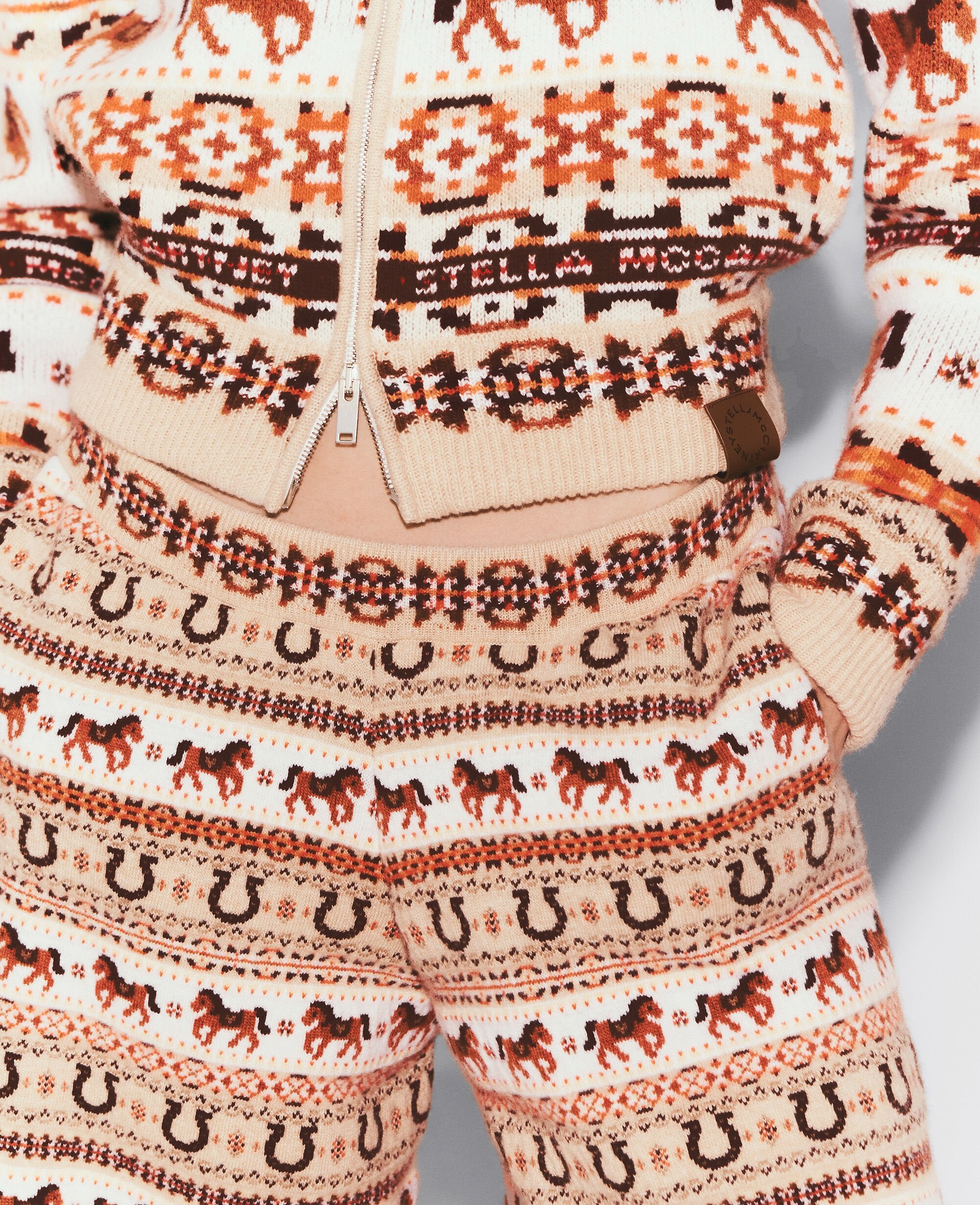 Fair Isle Wool Pants