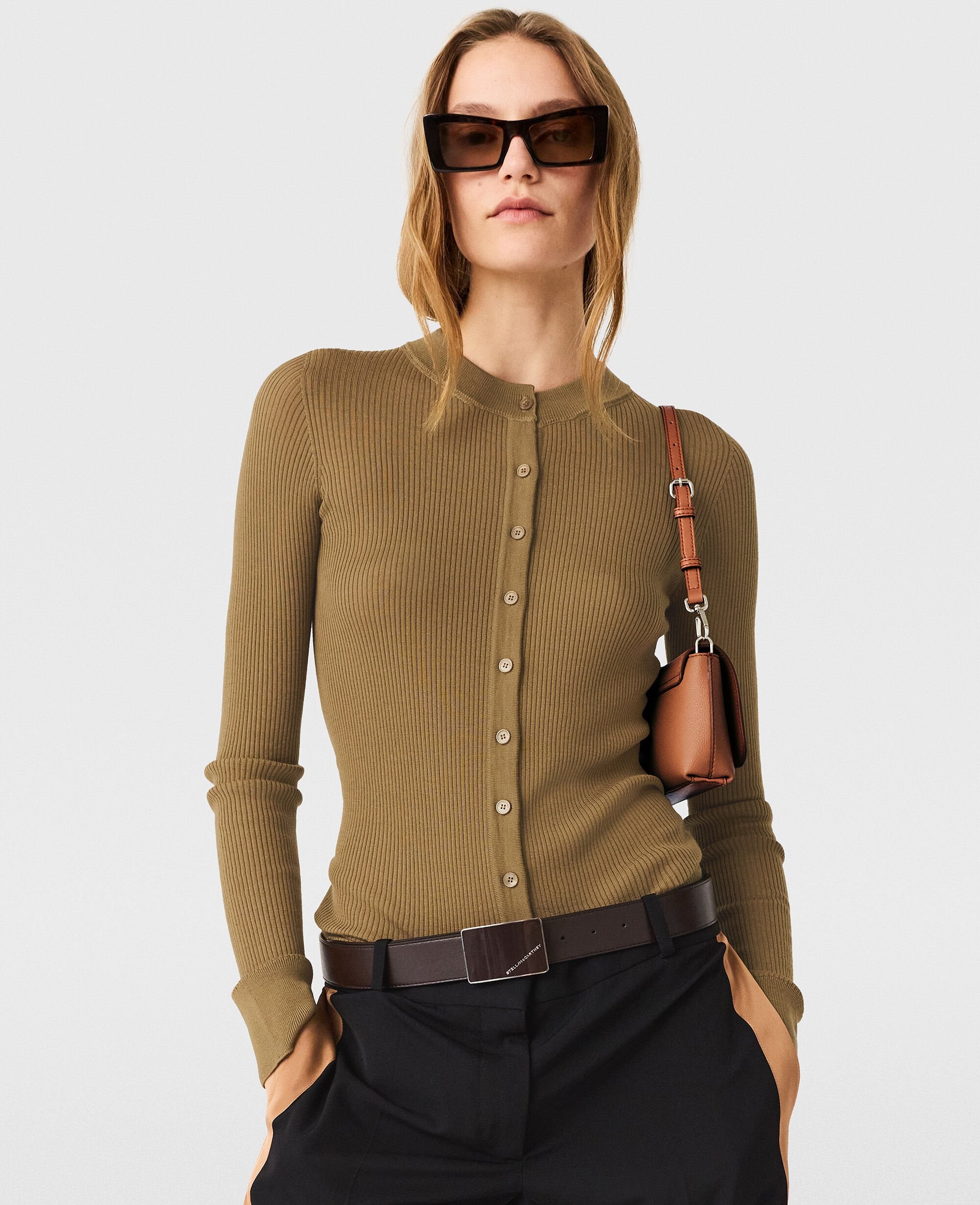 Crewneck Light Knit Cardigan