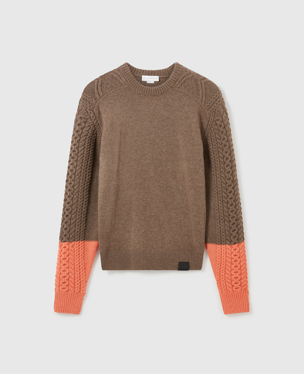 Hybrid Knit Crewneck Jumper