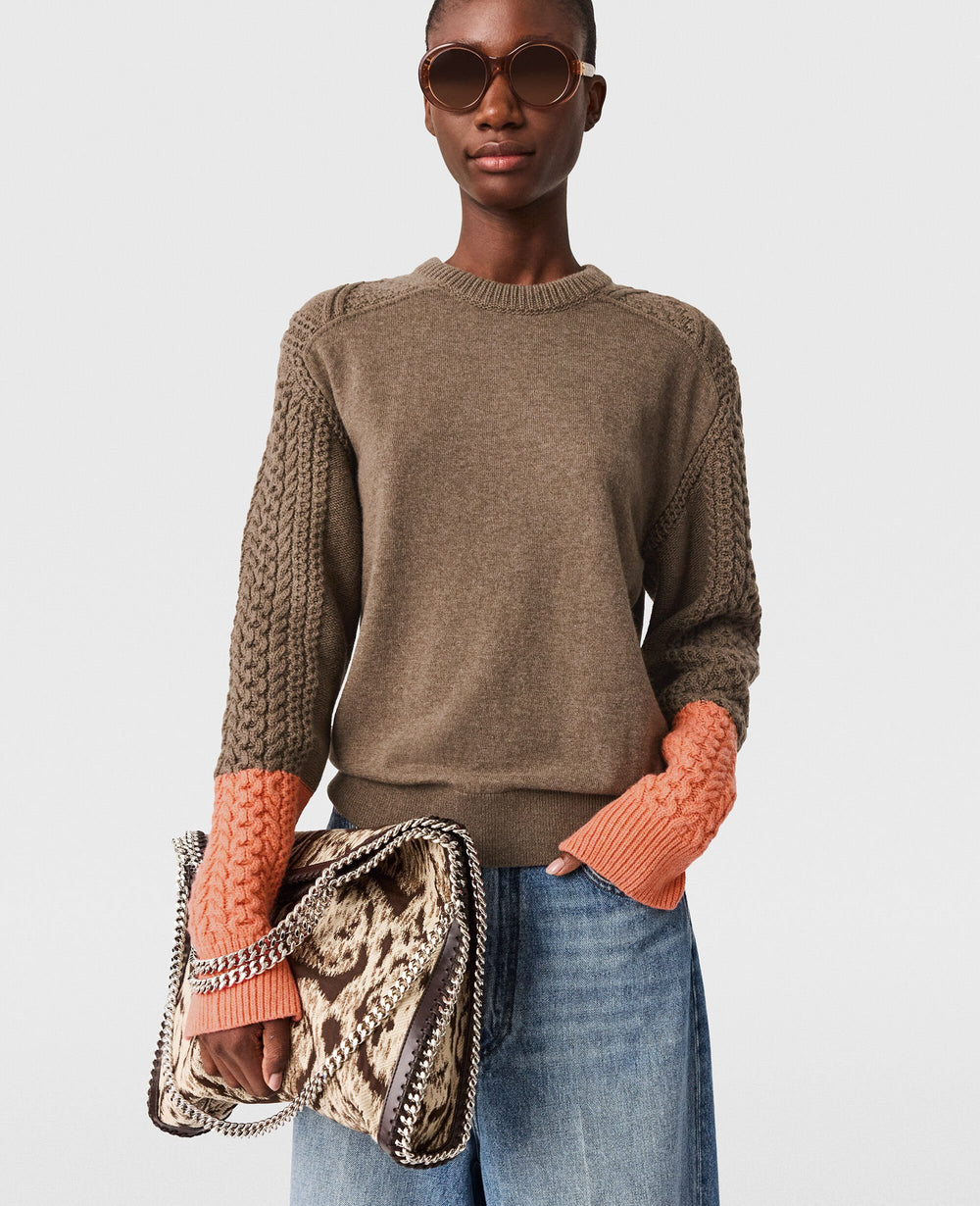 Hybrid Knit Crewneck Jumper
