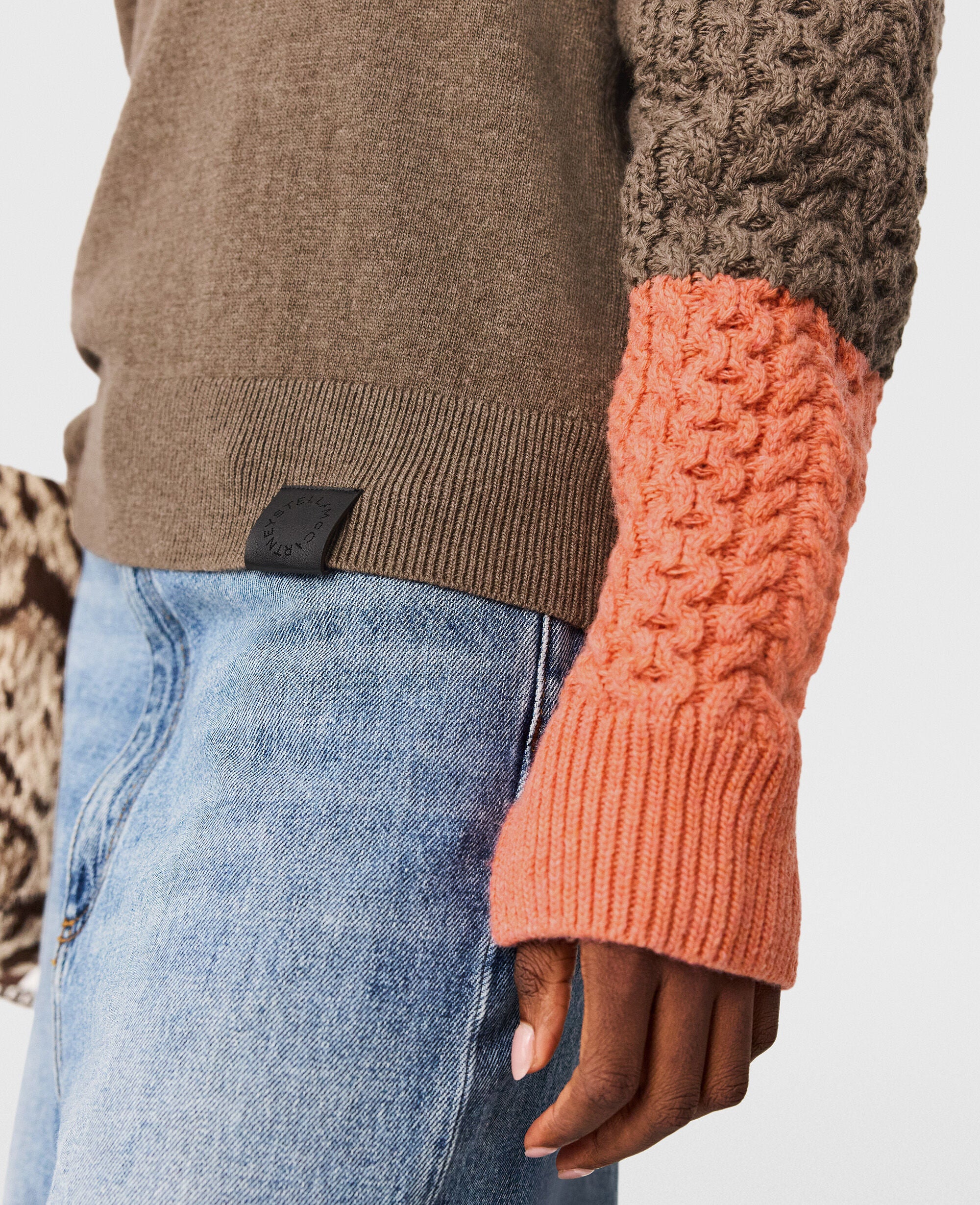 Hybrid Knit Crewneck Jumper