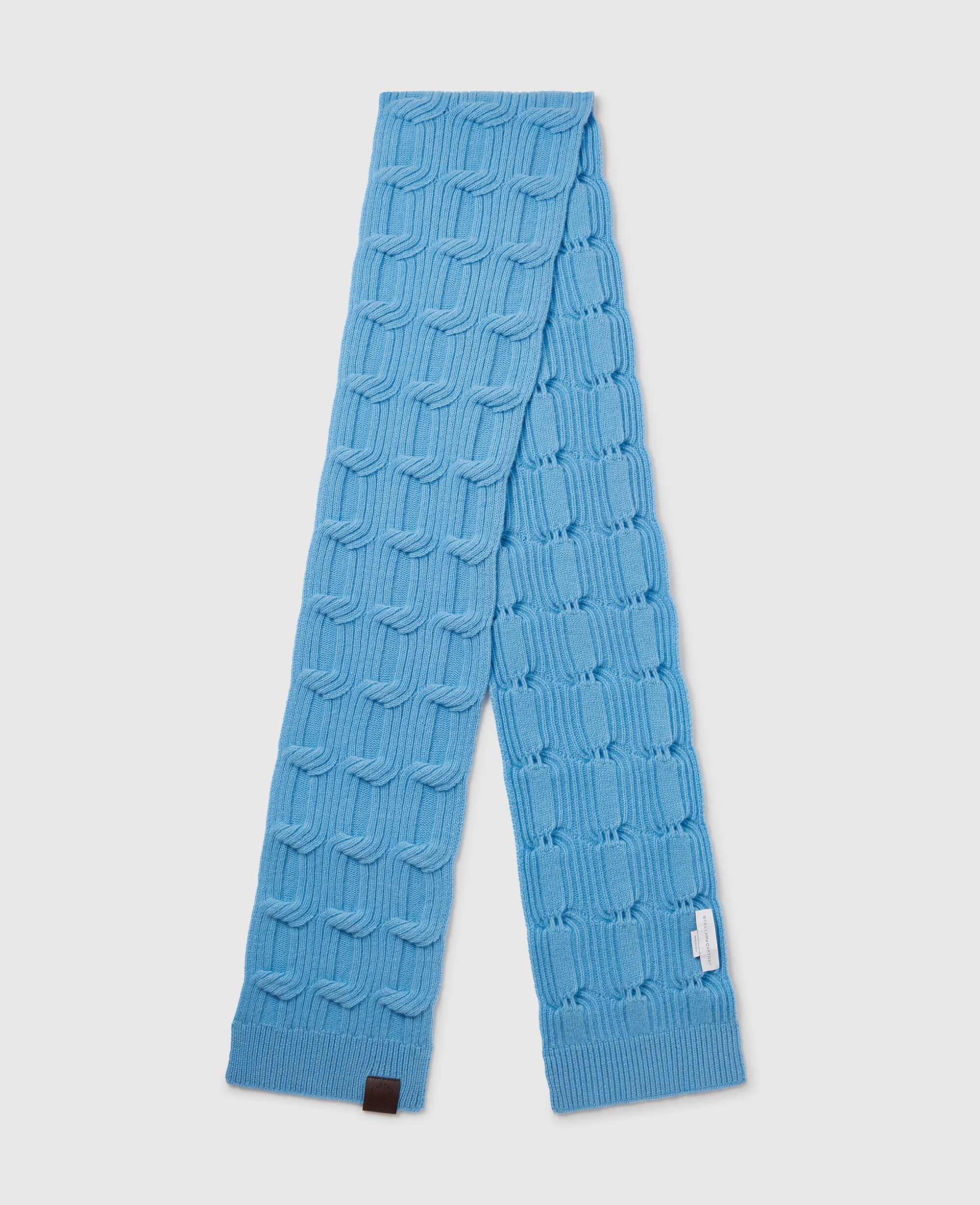 Falabella Cable-Knit Scarf