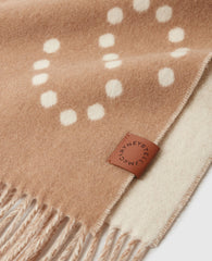 Logo Fringe Scarf