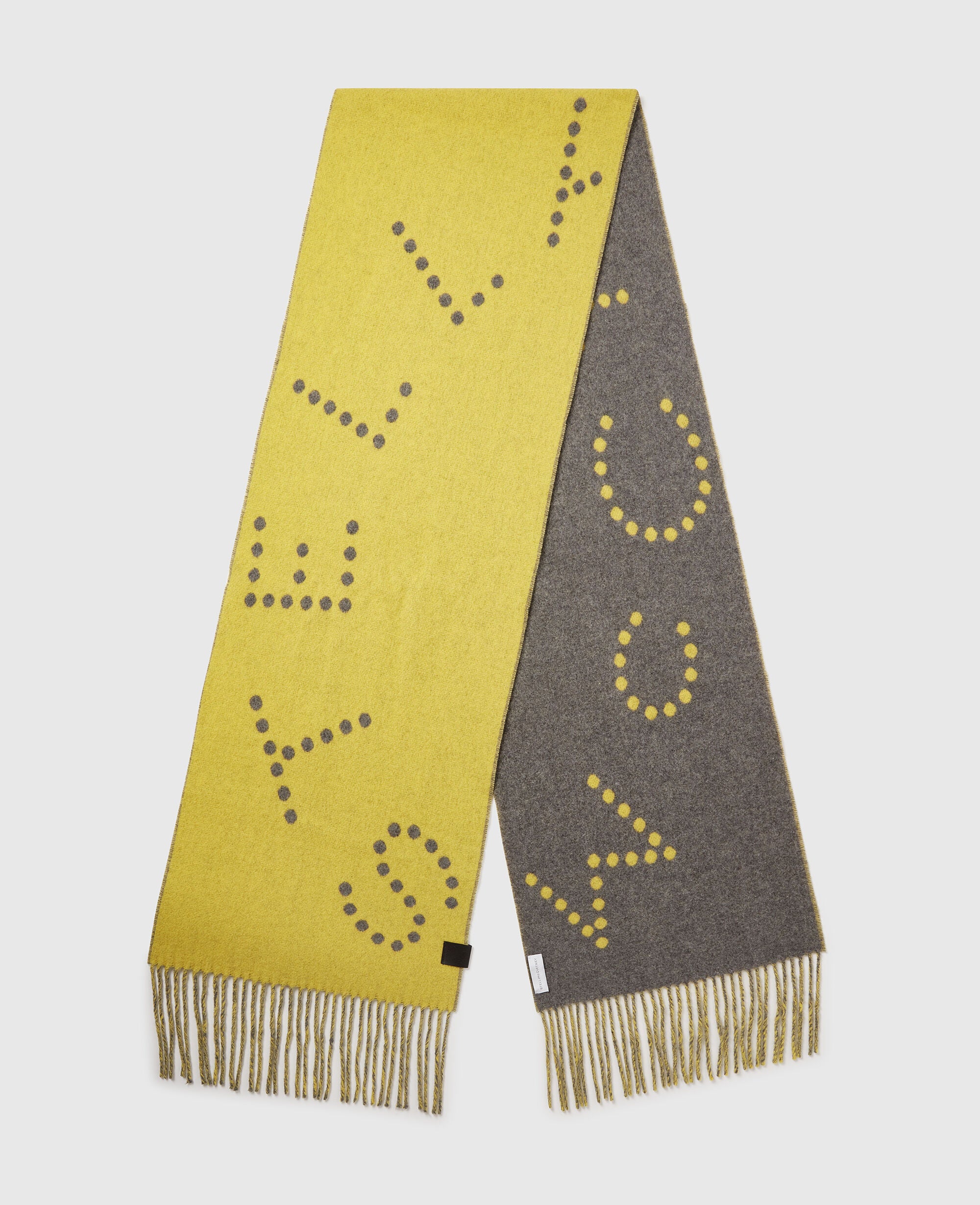 Logo Fringe Scarf