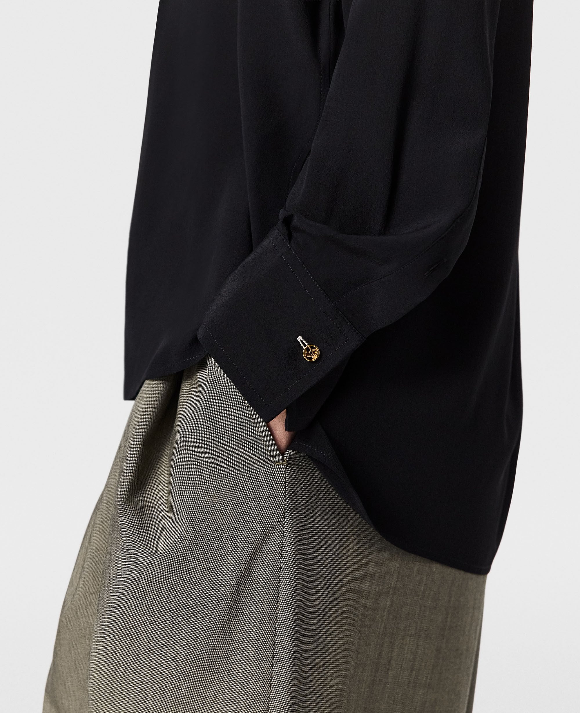 Band Collar Shirt