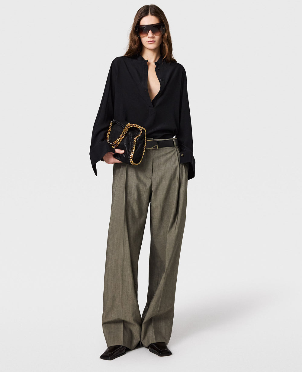 Band Collar Shirt