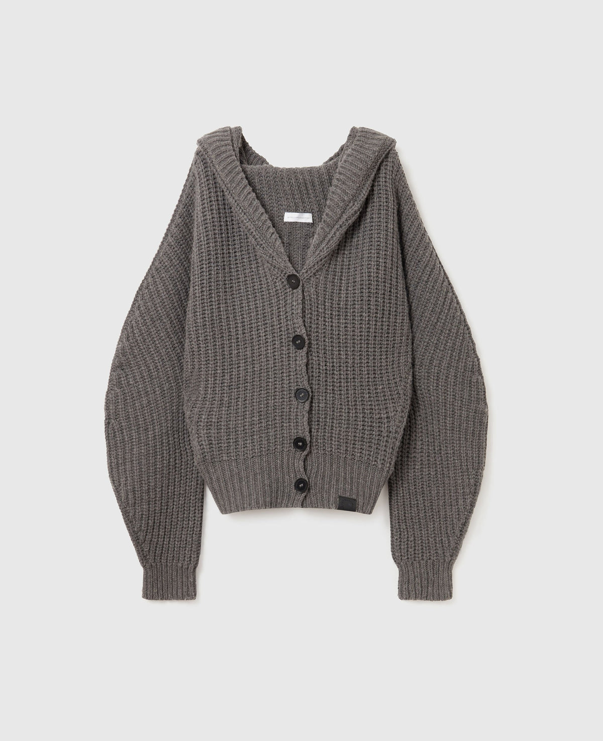 Chunky Ribbed Hooded Cardigan