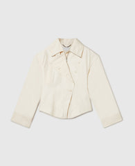 Washed Cotton Utility Top