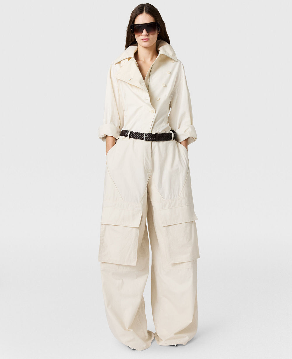 Washed Cotton Utility Top