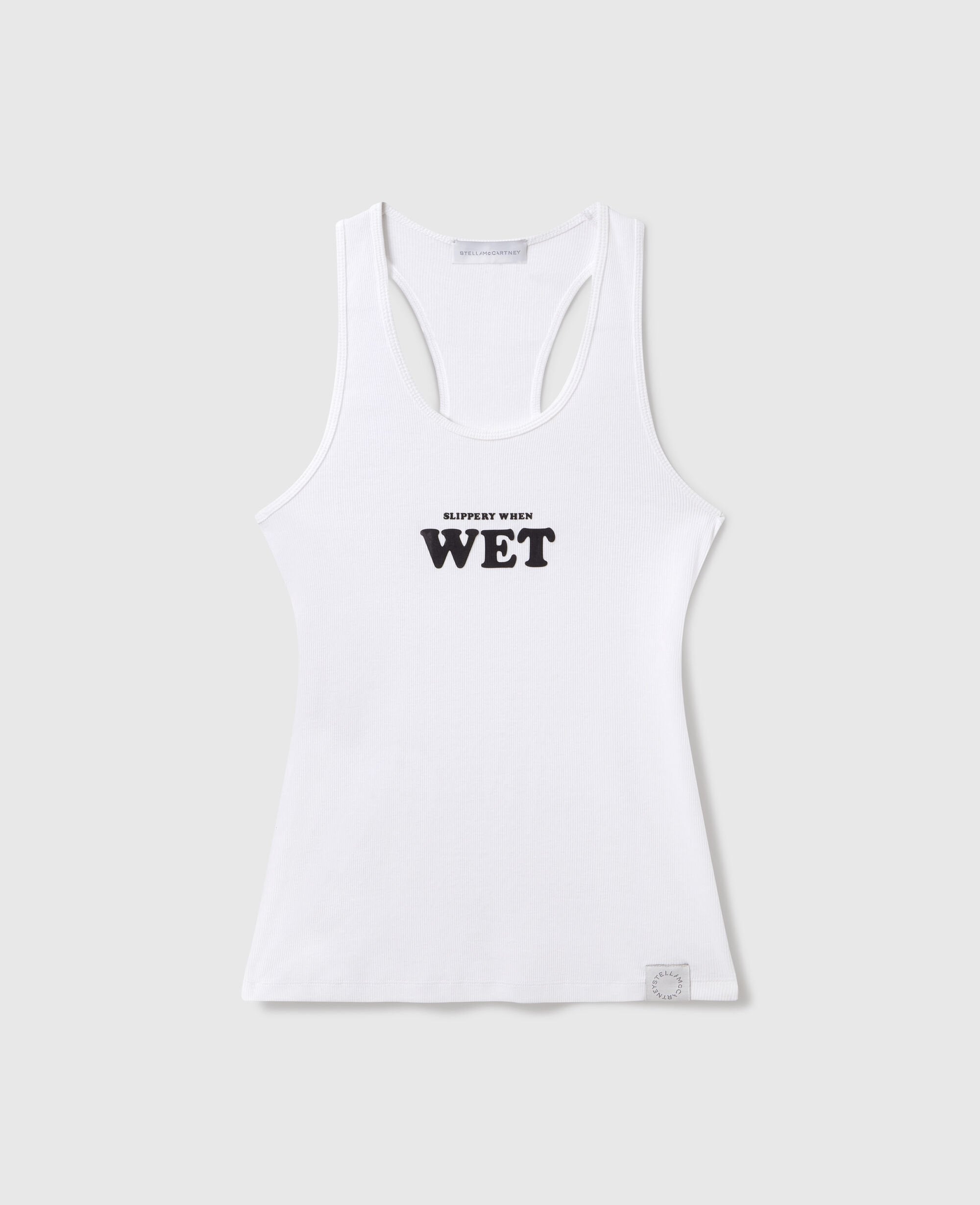 Slippery When Wet Racerback Tank Top