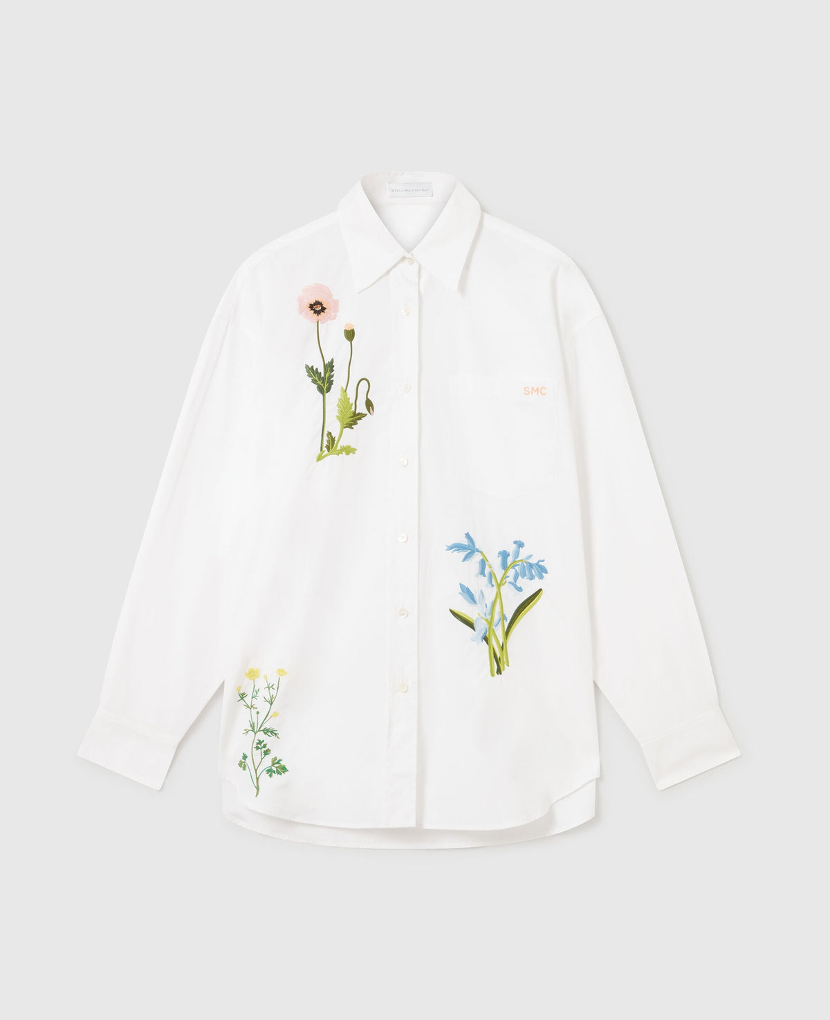 Floral Embroidered Shirt