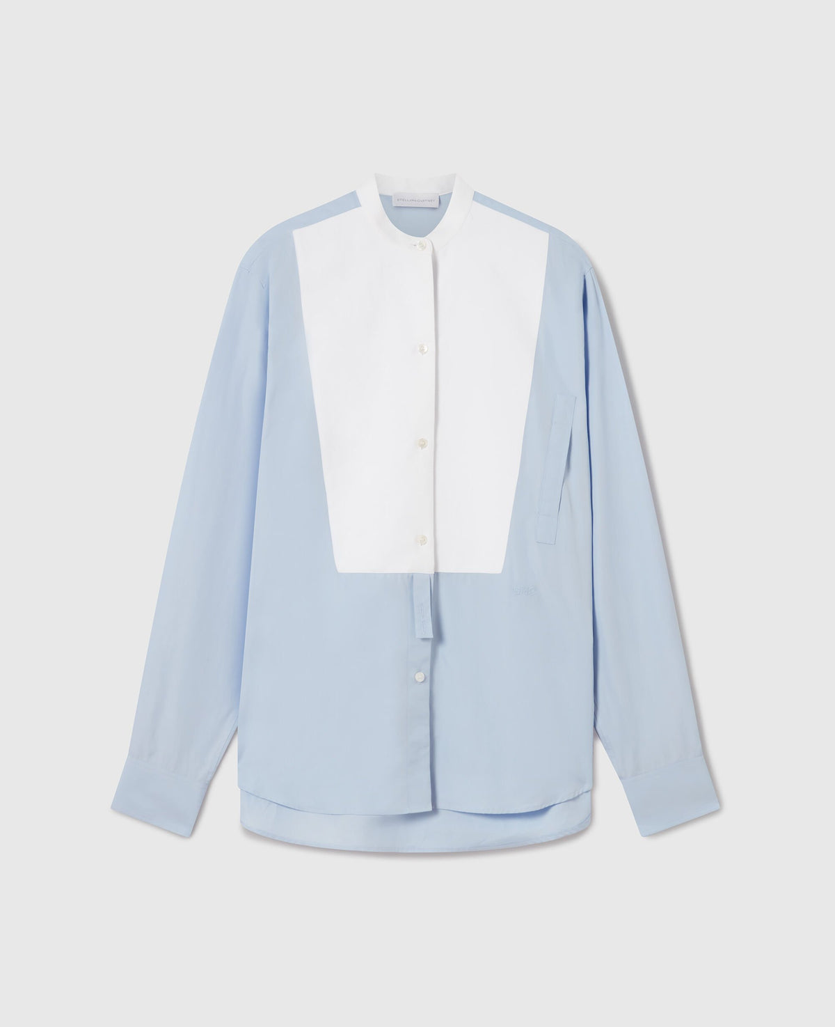 Tuxedo Bib Poplin Shirt