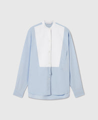 Tuxedo Bib Poplin Shirt
