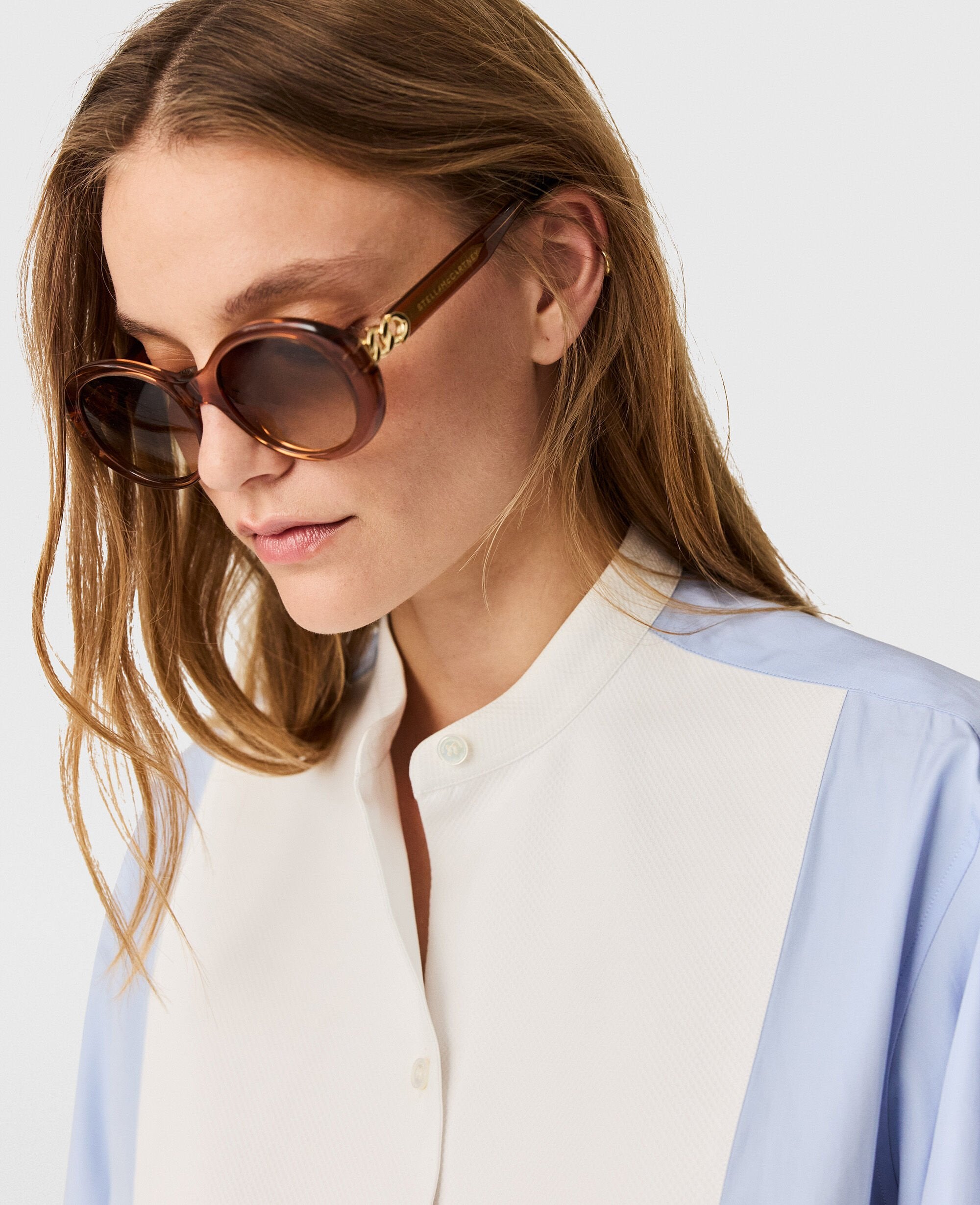 Tuxedo Bib Poplin Shirt