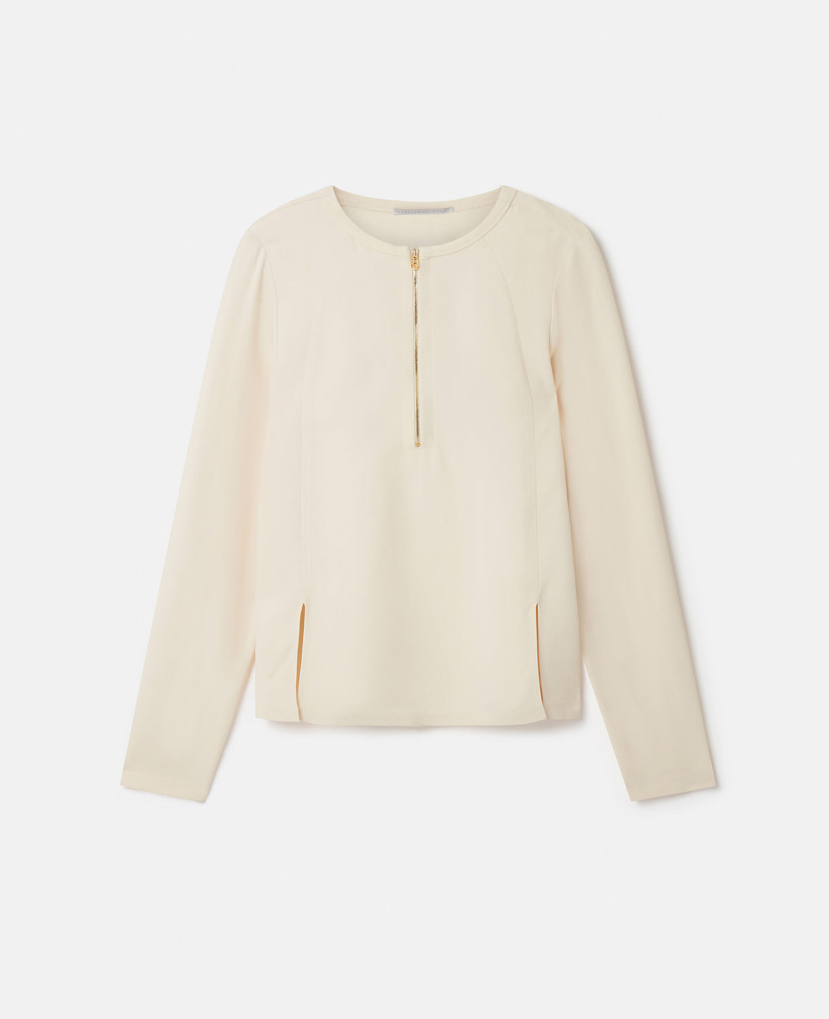 Arlesa Double Split Hem Zip Blouse