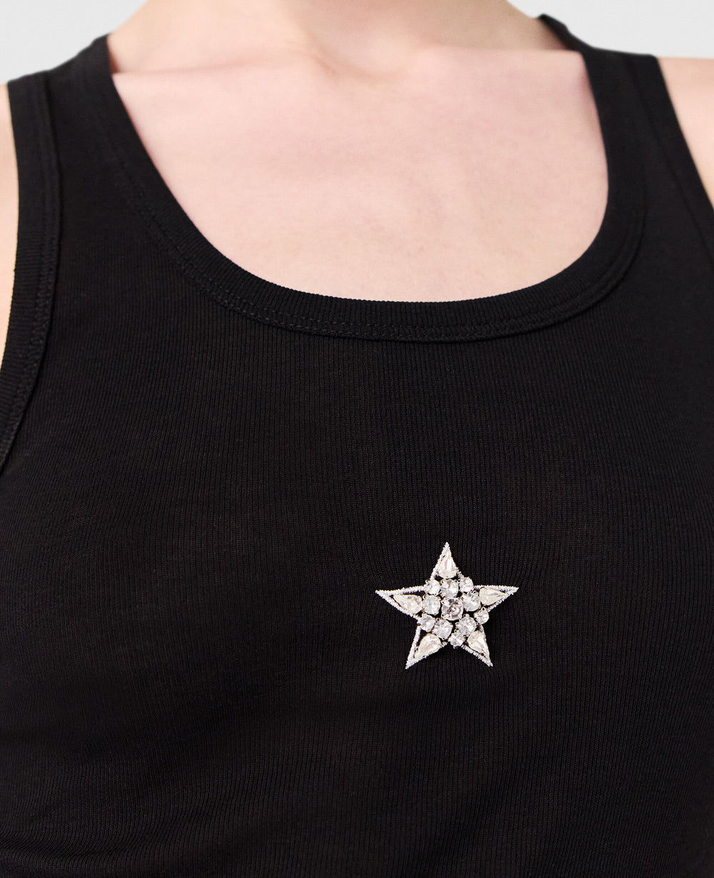 Crystal Star Racerback Tank Top