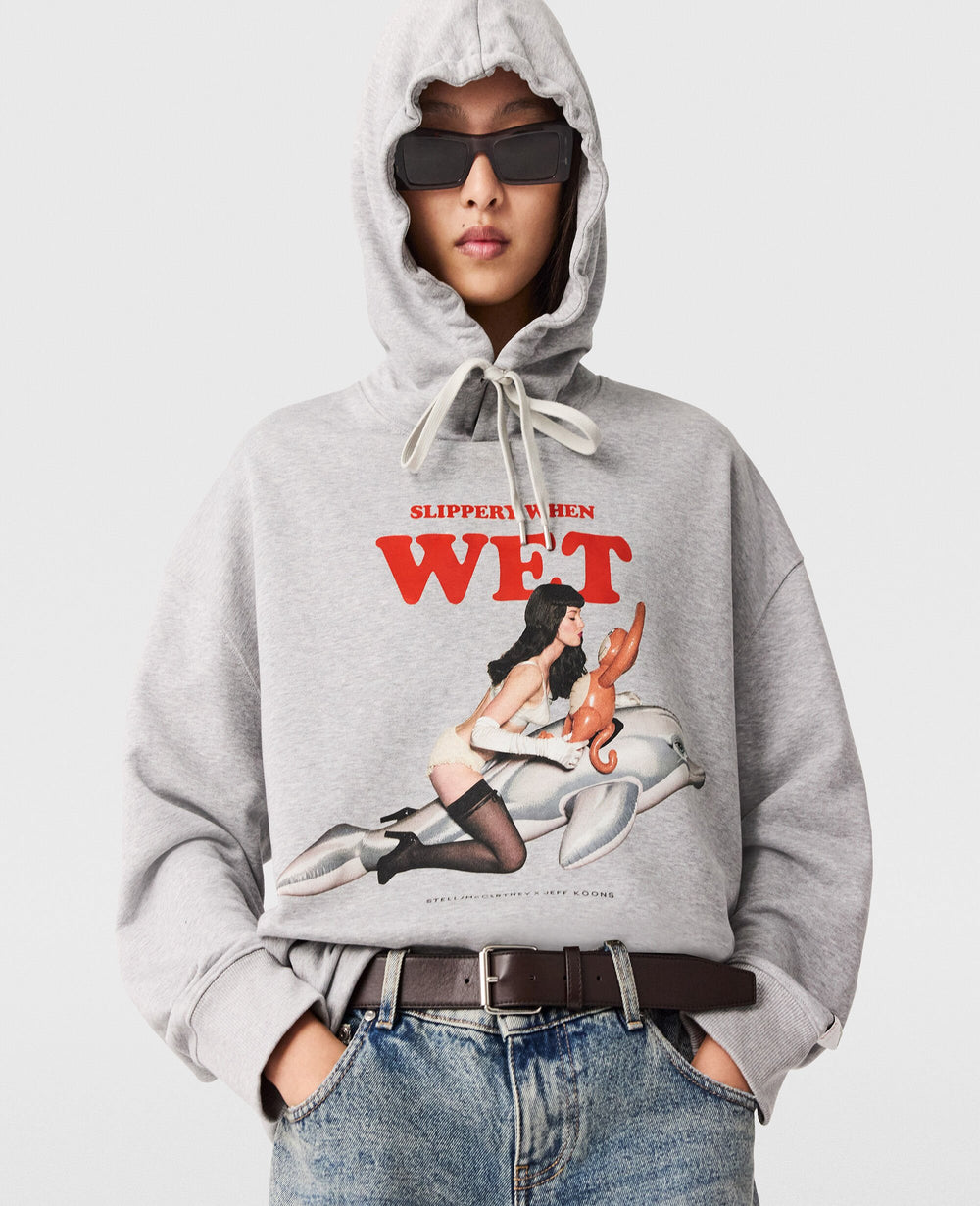 Jeff Koons Slippery When Wet Hoodie