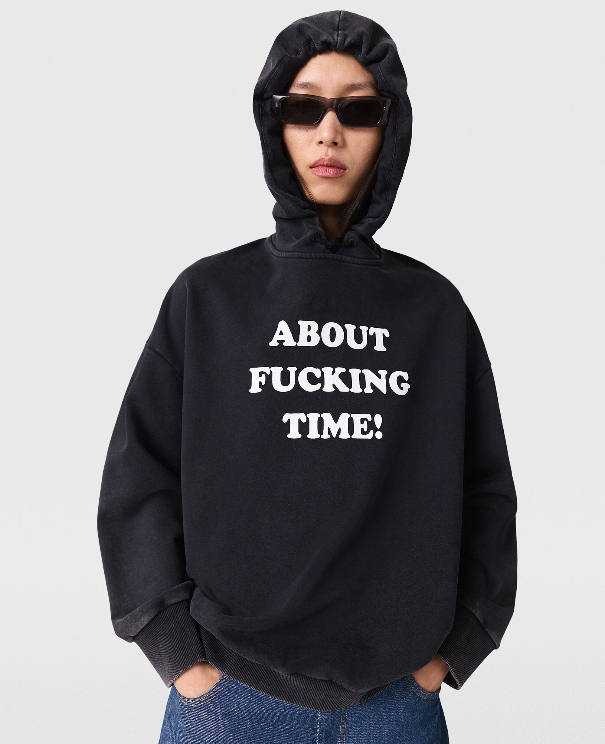 About Fucking Time! Hoodie