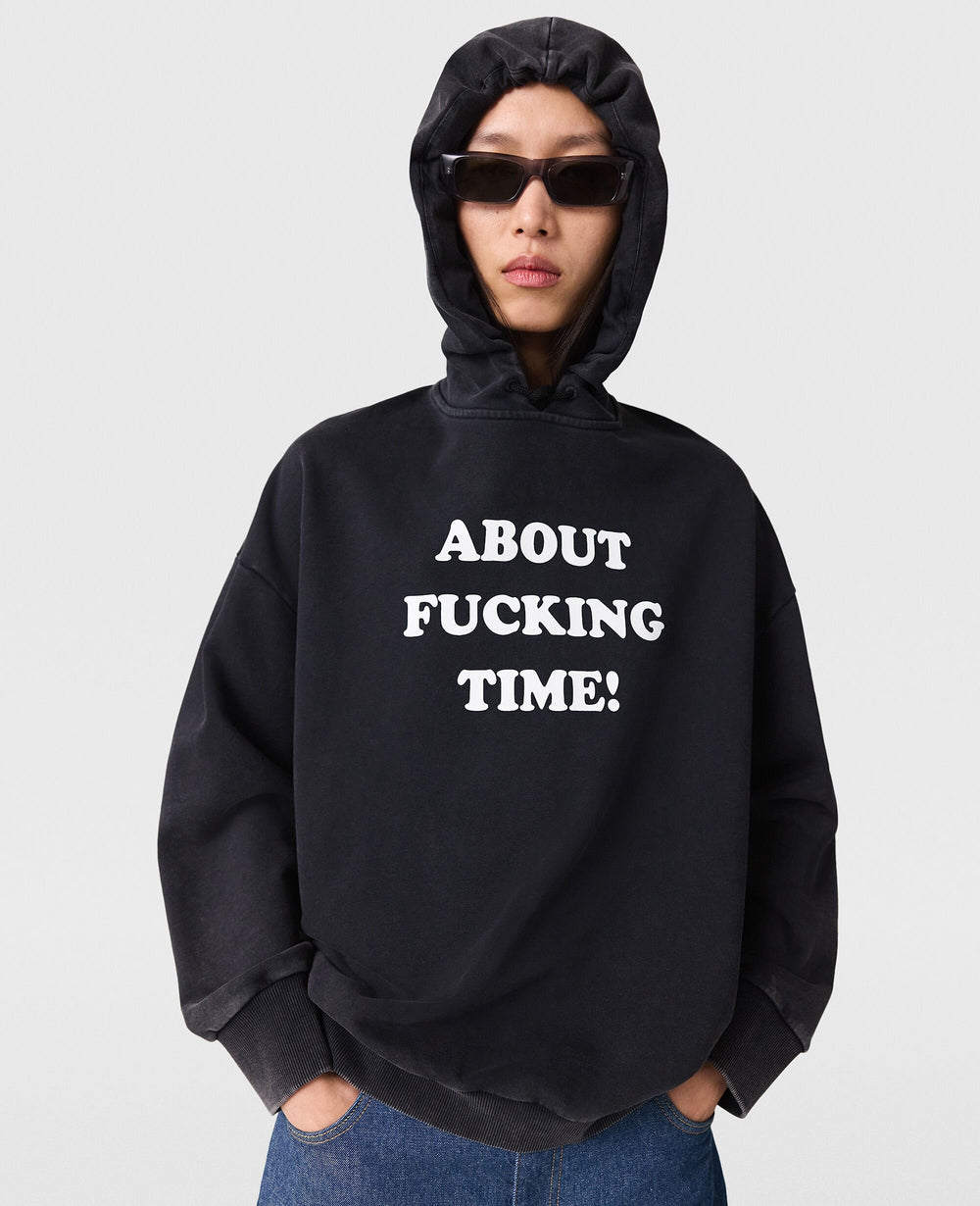 About Fucking Time! Hoodie