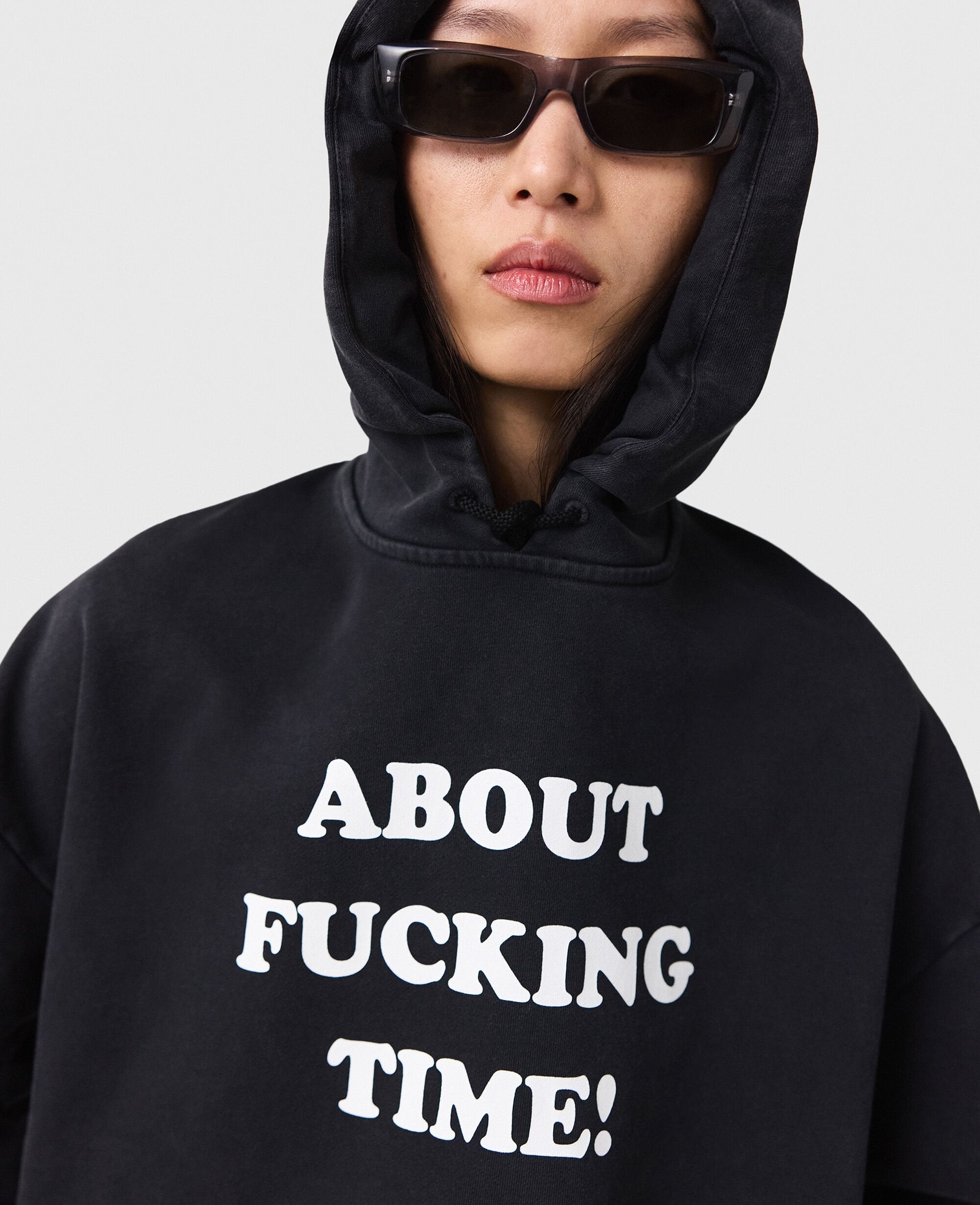 About Fucking Time! Hoodie