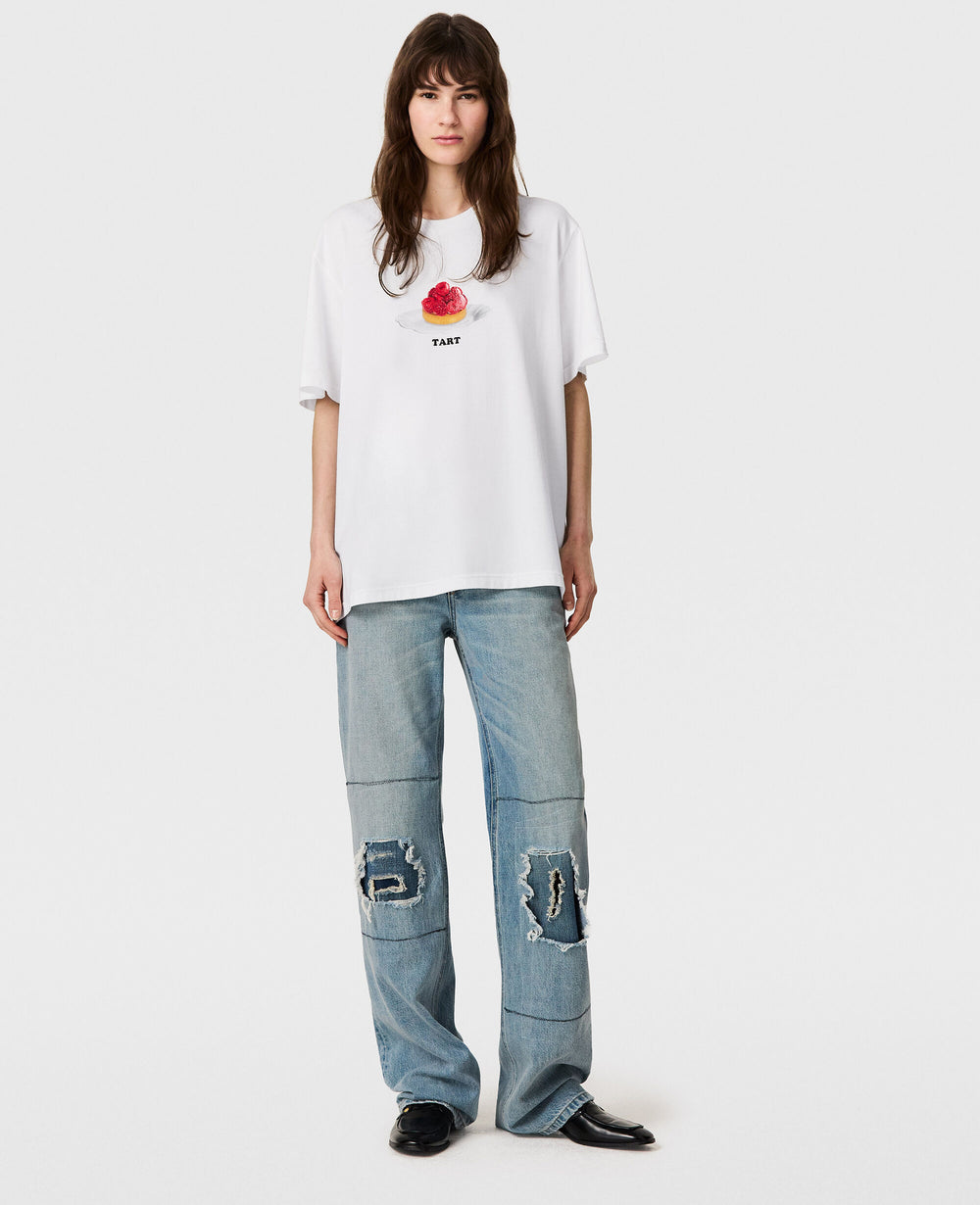 Raspberry Graphic T-Shirt