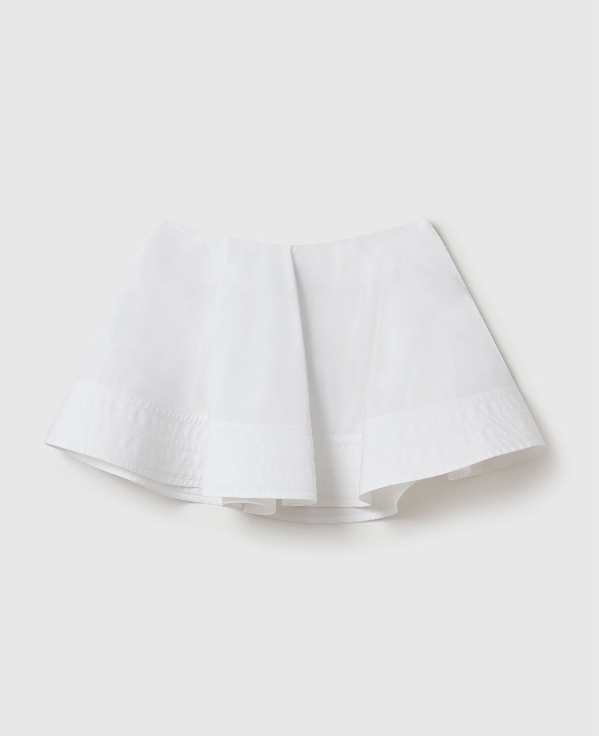 Poplin Mini Skirt