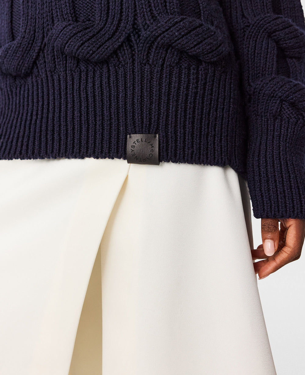 Tailored Satin Midi Skirt