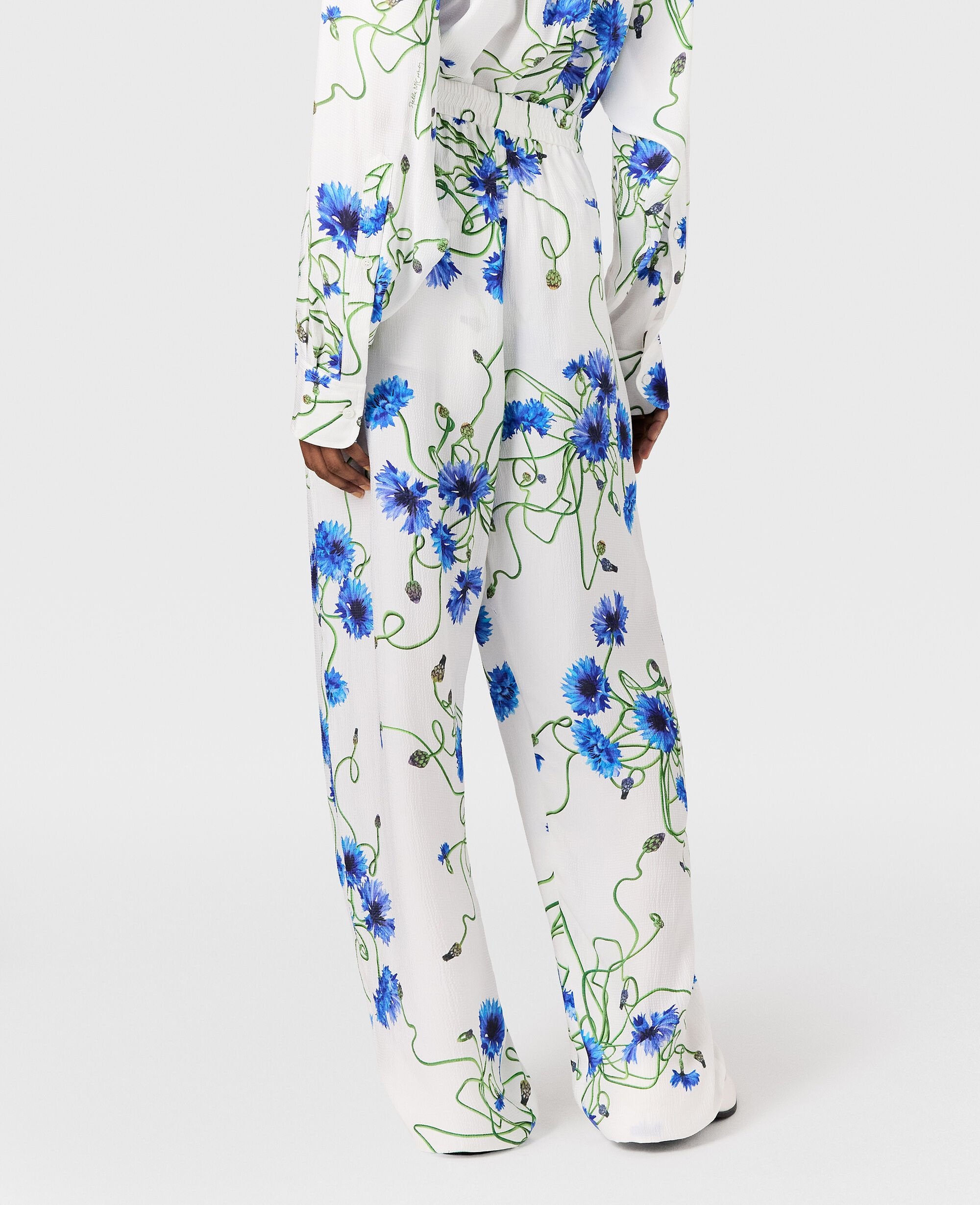 Cornflower Print Trousers