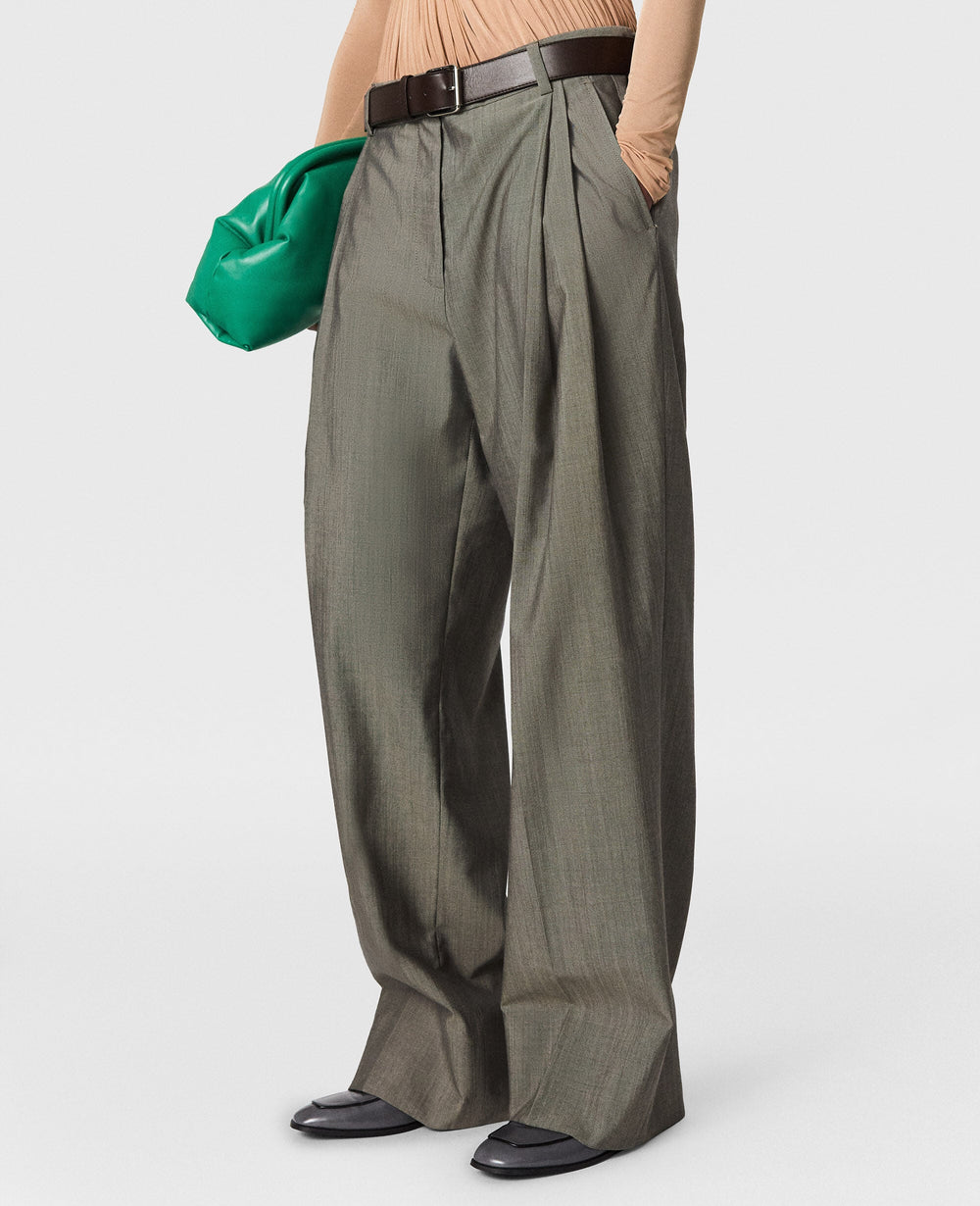 Tropical Lightweight Straight Trousers
