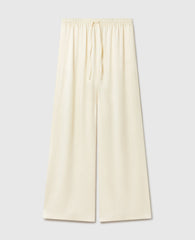 Oversized Drawstring Satin Pants