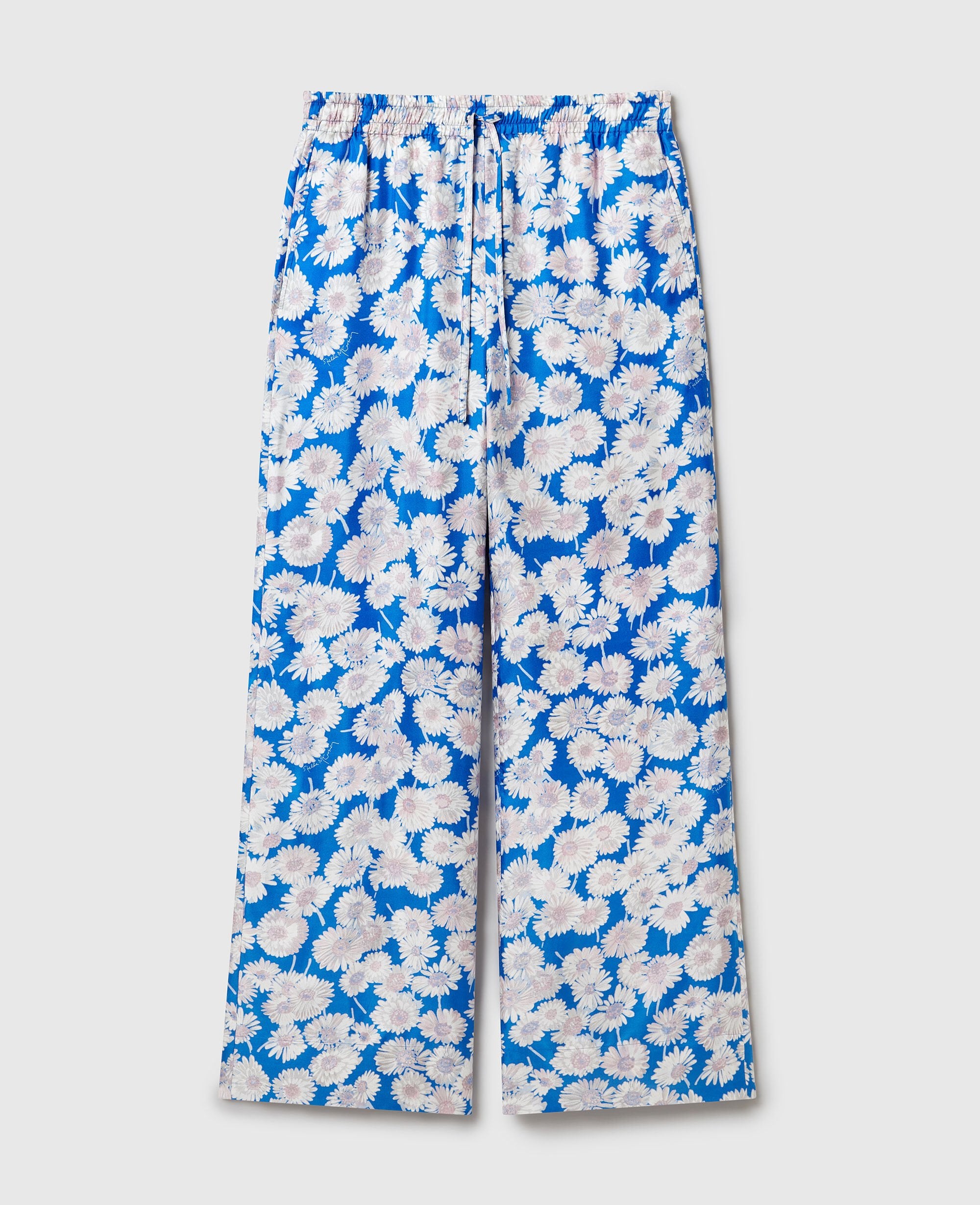 Daisy Print Oversized Trousers
