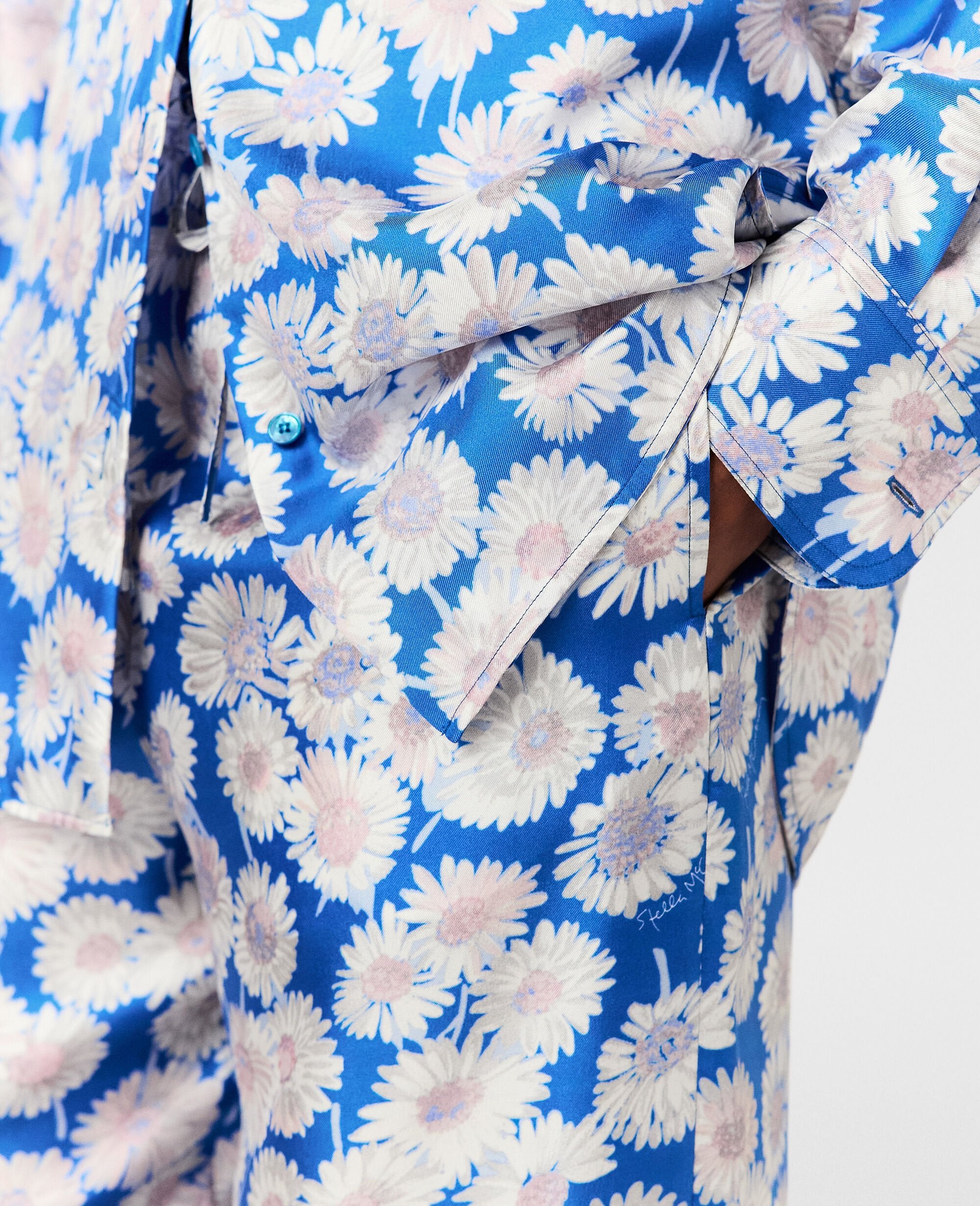 Daisy Print Oversized Trousers