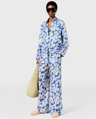 Daisy Print Oversized Trousers