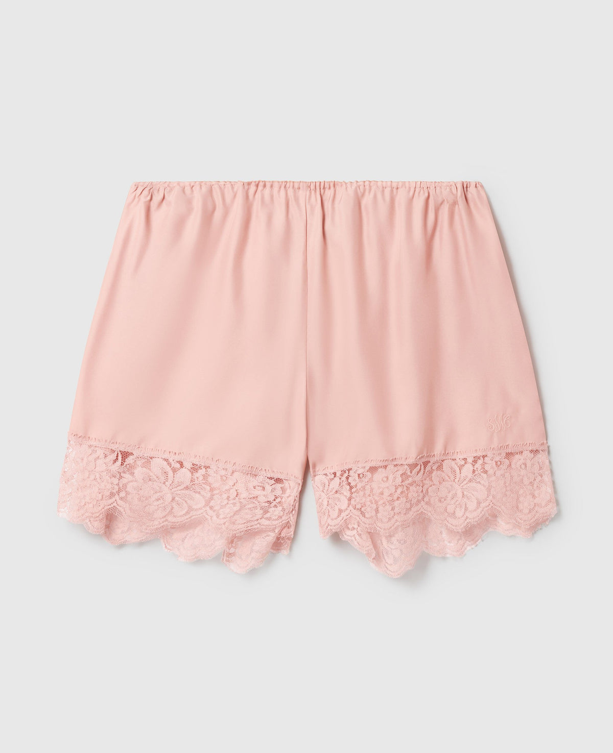 Lace-Trimmed Shorts