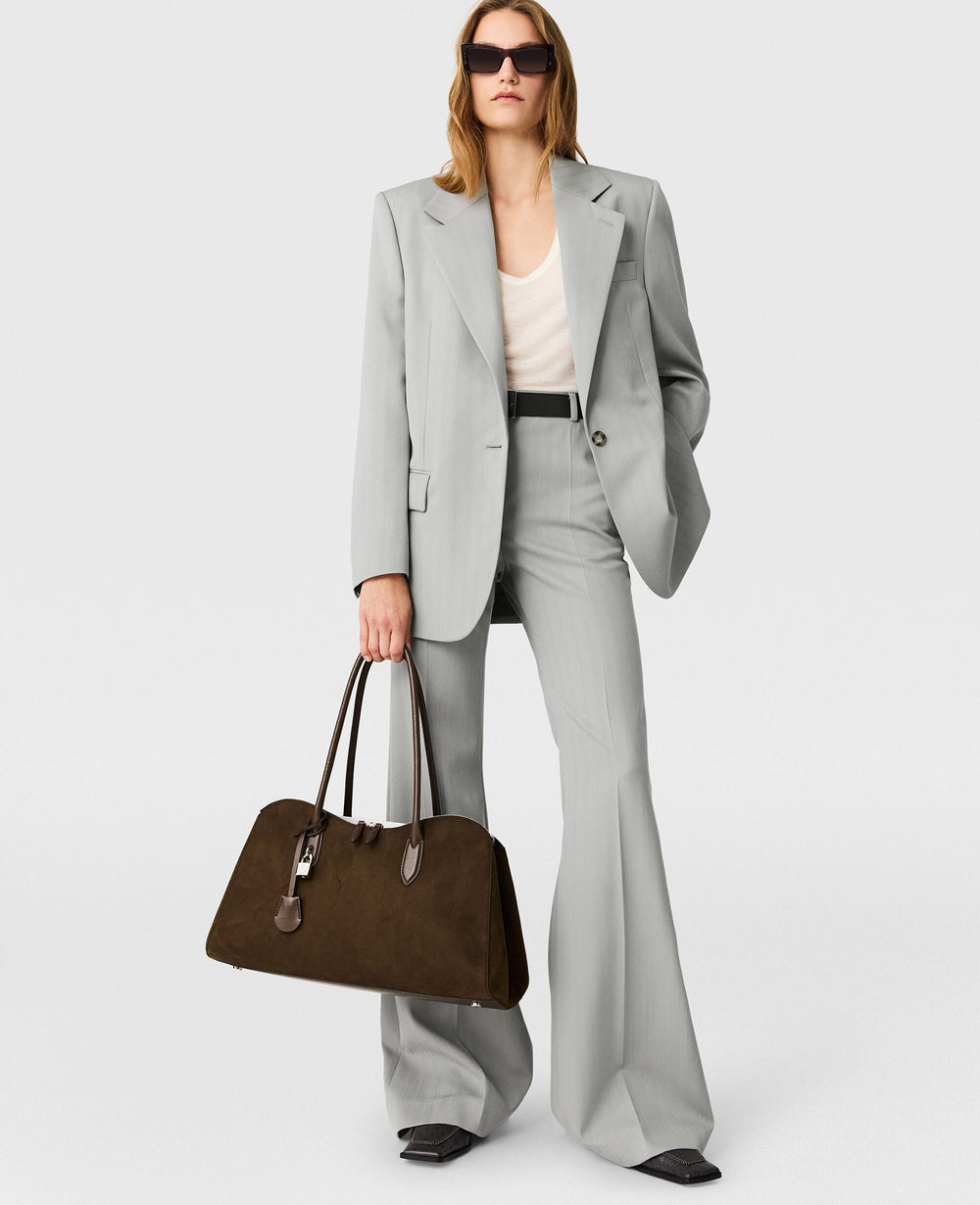 Mid-Rise  Botcut Trousers