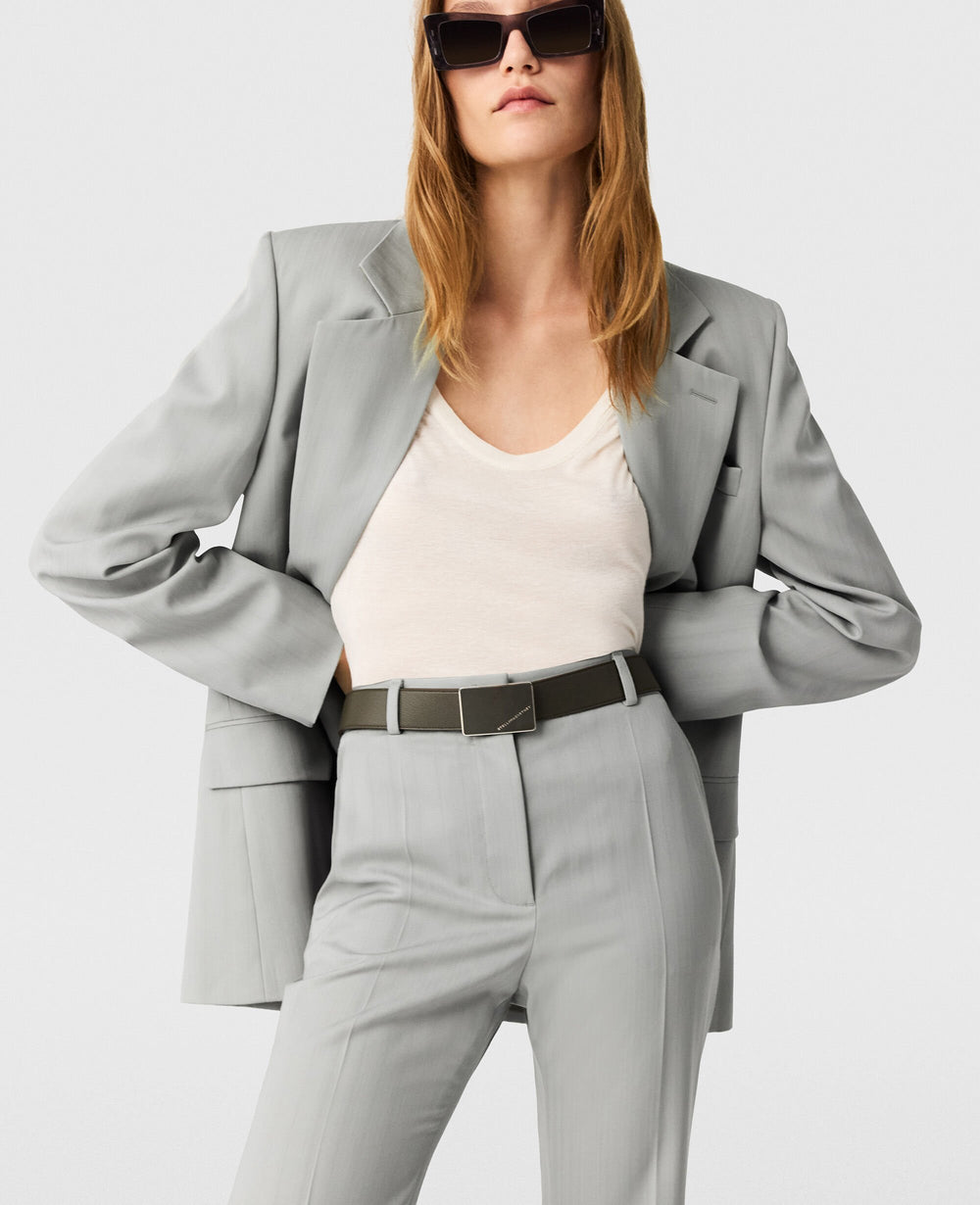 Mid-Rise  Botcut Trousers