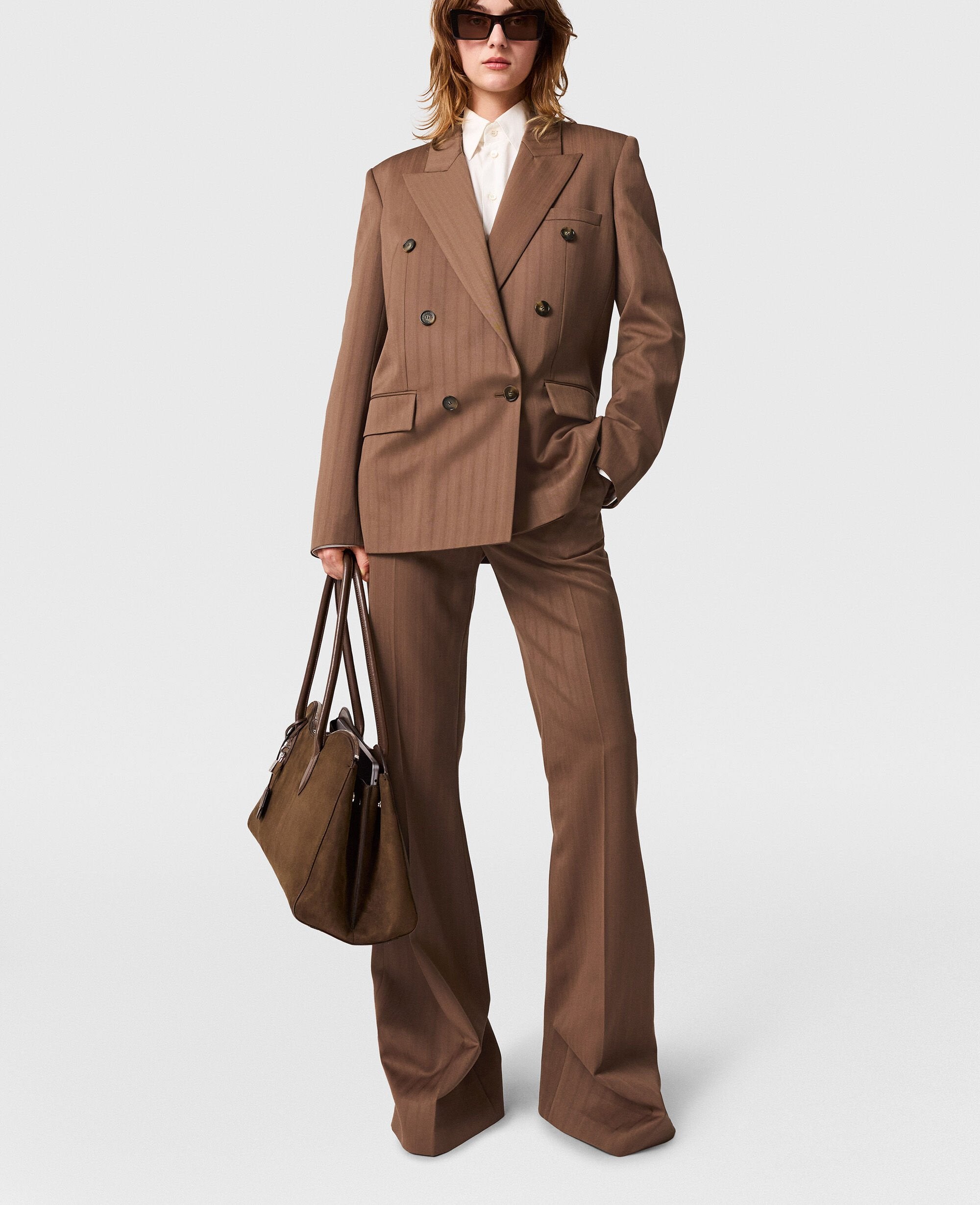 Mid-Rise  Botcut Trousers