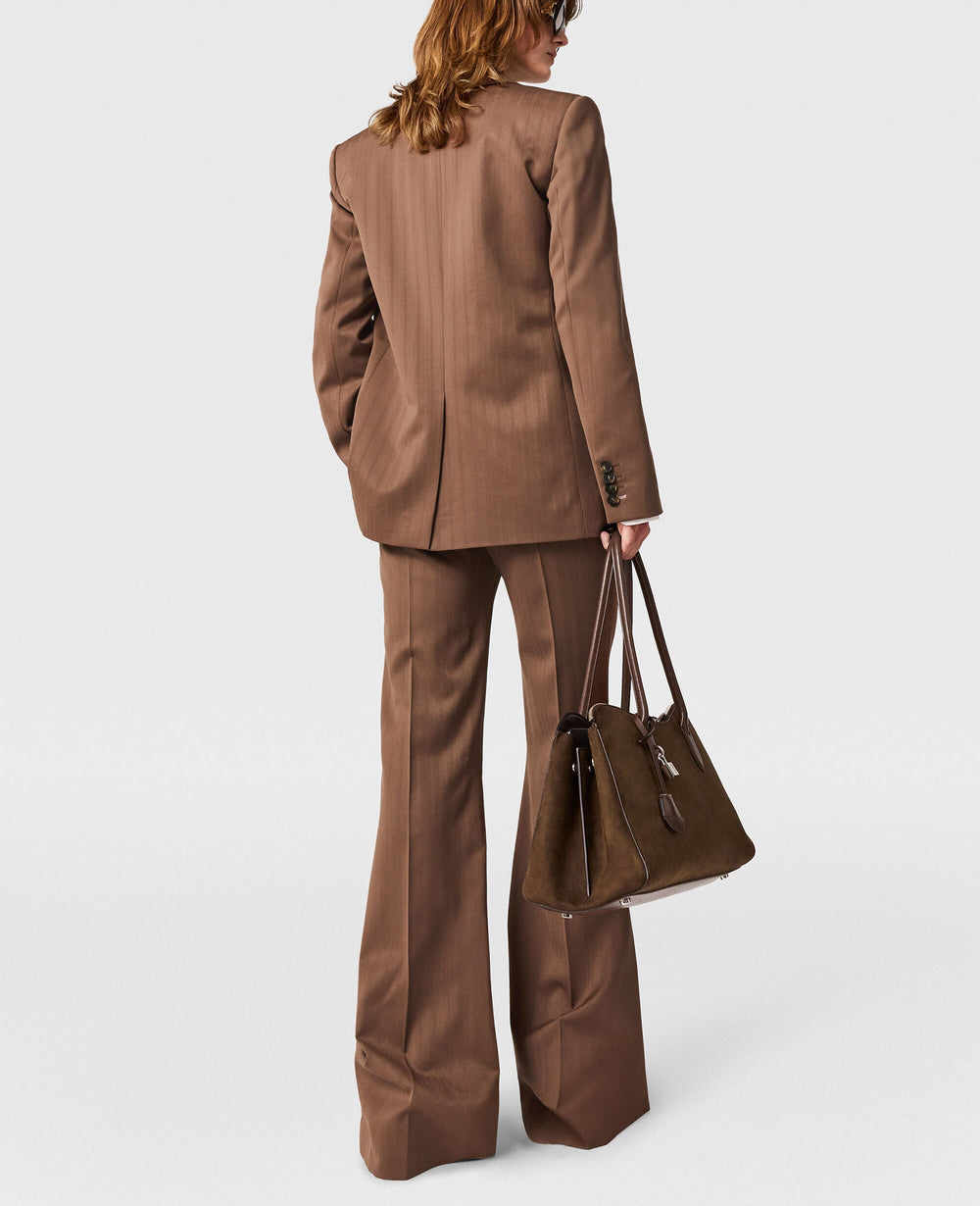 Mid-Rise  Botcut Trousers