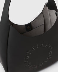 Logo Studded Large Hobo Bag