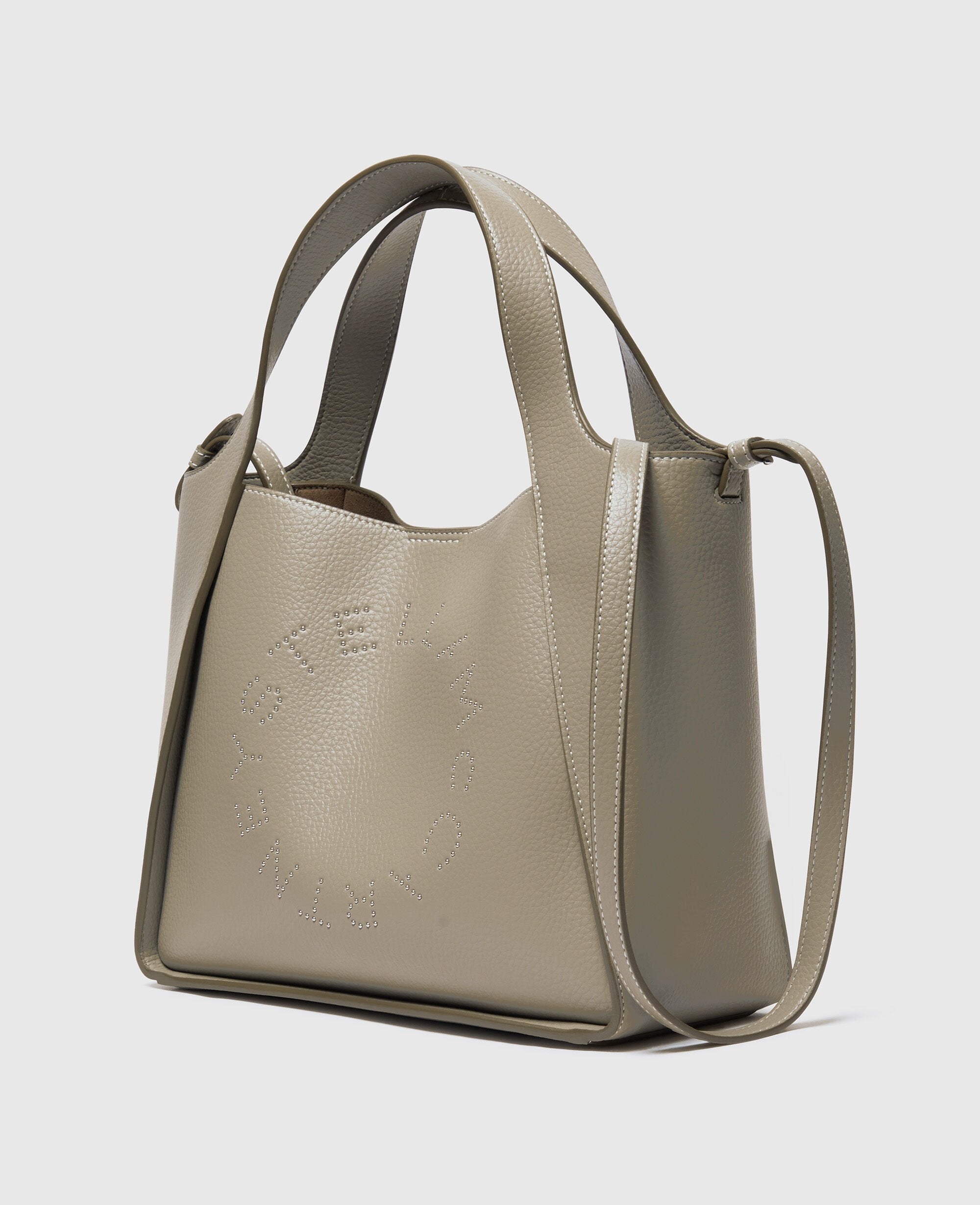 Logo Top Handle Crossbody Tote Bag